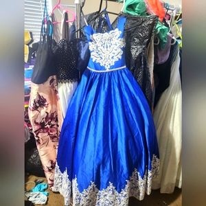 Beautiful Blue Ballgown